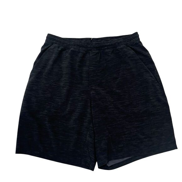 Lululemon Lined Pace Breaker Shorts Men's XL Black Heather 9” Inseam Athletic - Picture 7 of 7